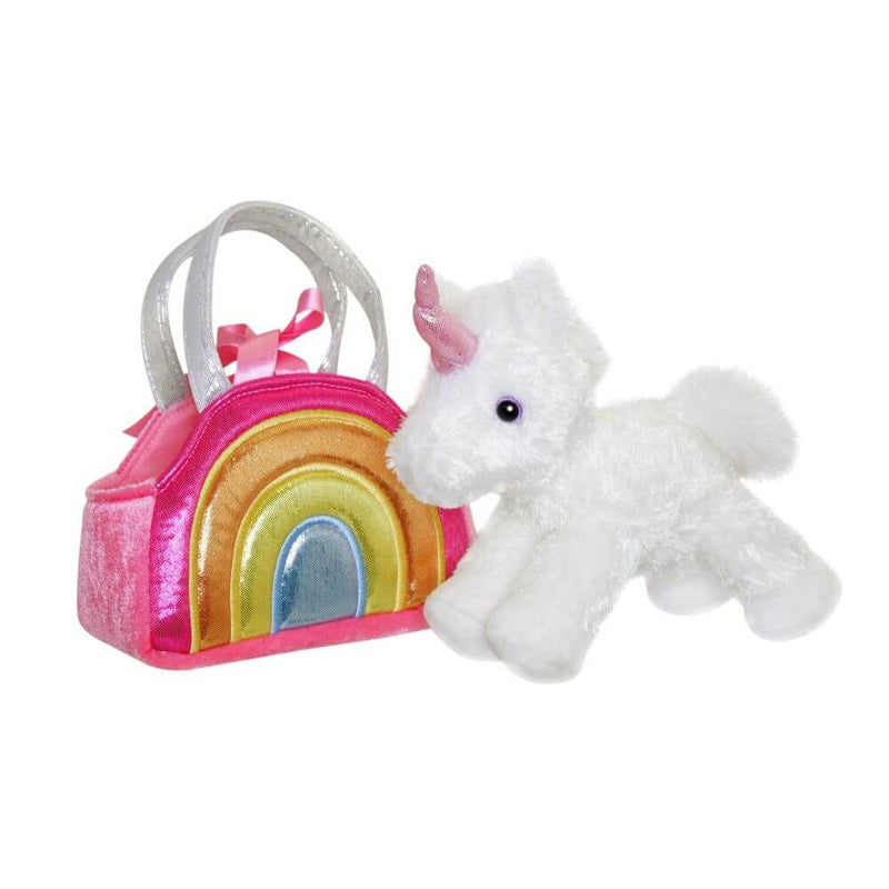 Fancy Pal Unicorn in Rainbow Bag-baby_clothes-baby_gifts-toys-Mornington_Peninsula-Australia