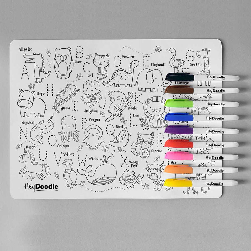 Hey Doodle Into The Wild Drawing Mat