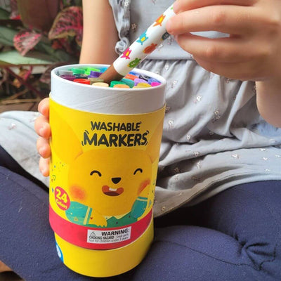Baby Gifts Australia-Kids Books & Toys-Mornington Peninsula-Jar Melo Baby Roo Washable Markers x24