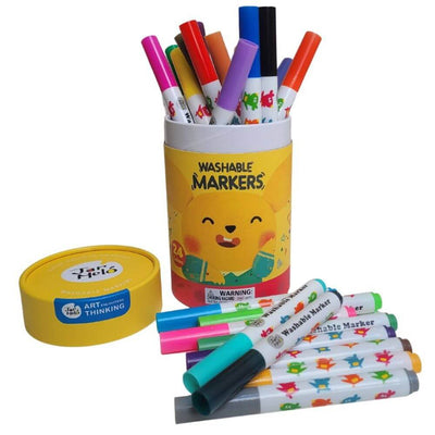 Baby Gifts Australia-Kids Books & Toys-Mornington Peninsula-Jar Melo Baby Roo Washable Markers x24