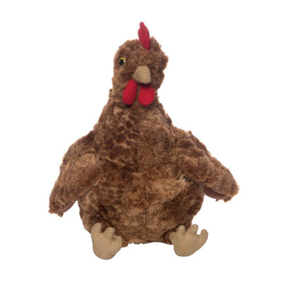 Manhattan Toys Megg Plush Brown Chicken-baby_clothes-baby_gifts-toys-Mornington_Peninsula-Australia