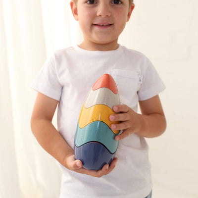 Tolo Toys Bio Stacking & Nesting Egg-baby gifts-kids toys-Mornington Peninsula