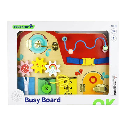 Tooky Toy Busy Board-Baby Gifts-Toys-Mornington-Balnarring-The Enchanted Child