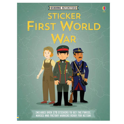 Baby Gifts-Baby Clothes-Toys-Mornington-Balnarring-Usborne Sticker Dressing First World War-The Enchanted Child