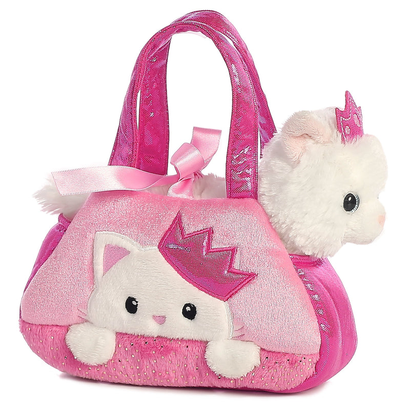 Fancy Pal Princess Cat in Pink Bag