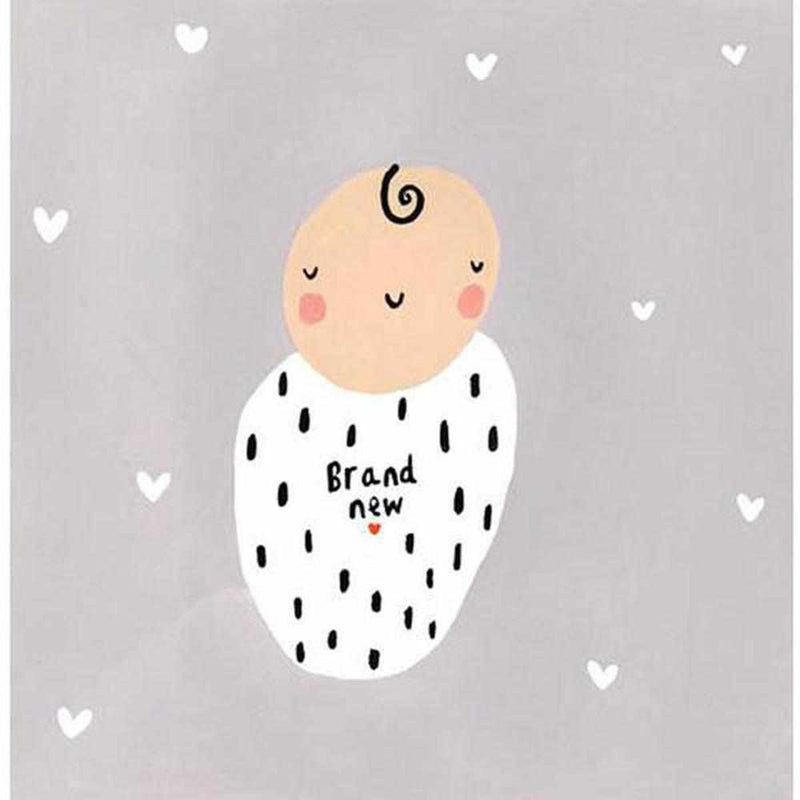Hearts New Baby Card