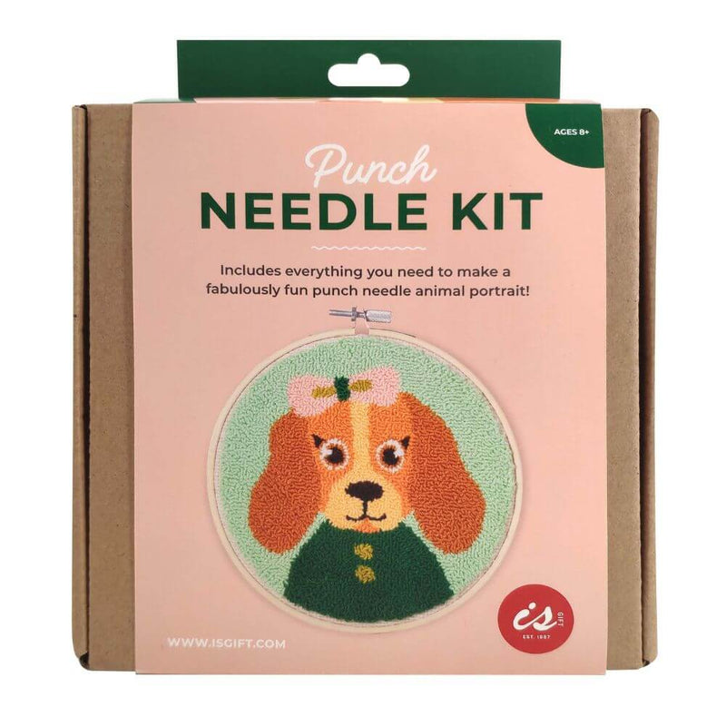IS Gifts Amusing Animals Punch Needle Kit-Baby Gifts, Kids Toys and Childrens Books