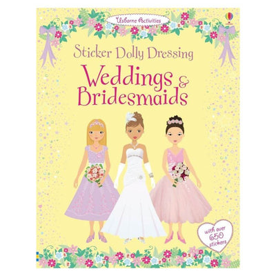 Usborne Weddings & Bridesmaids Sticker Dolls-The Enchanted Child
