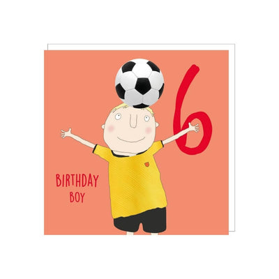 Age 6 - Birthday Boy Card-Baby Gifts-Toys-Mornington Peninsula
