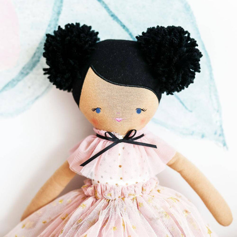 Baby Gifts-Baby Clothes-Toys-Mornington-Balnarring-Alimrose Blush Gold Star Celine Doll-The Enchanted Child