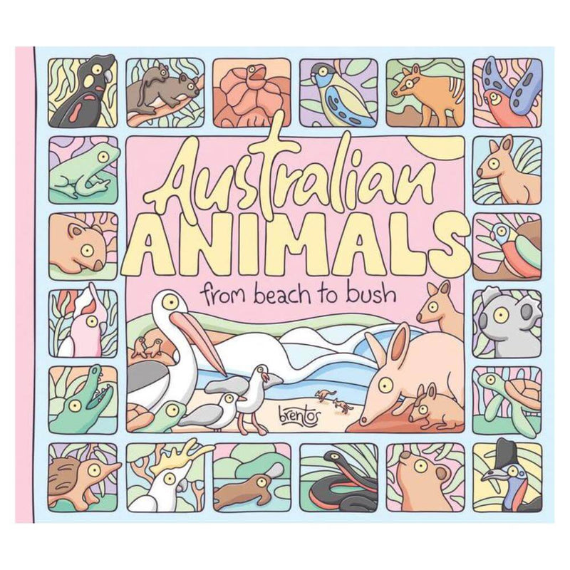 Baby Gifts-Baby Clothes-Toys-Mornington-Balnarring-Australian Animals: From Beach to Bush-Kids Books