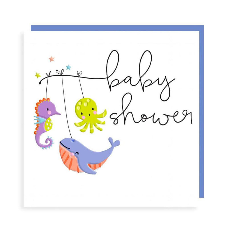 Baby Shower Mobile Card-Baby Gifts-Baby Clothes-Toys-Mornington-Balnarring