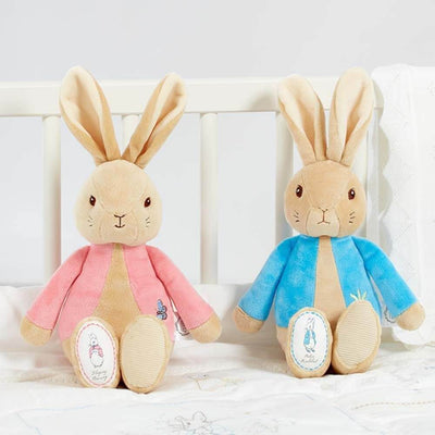 Beatrix Potter Peter Rabbit & Flopsy Soft Toy Rattles-Baby Clothes & Gifts-Wooden Toys-Mornington-Balnarring