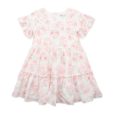 Baby Gifts & Toys-Mornington-Balnarring-Bebe Sage Print Dress-The Enchanted Child
