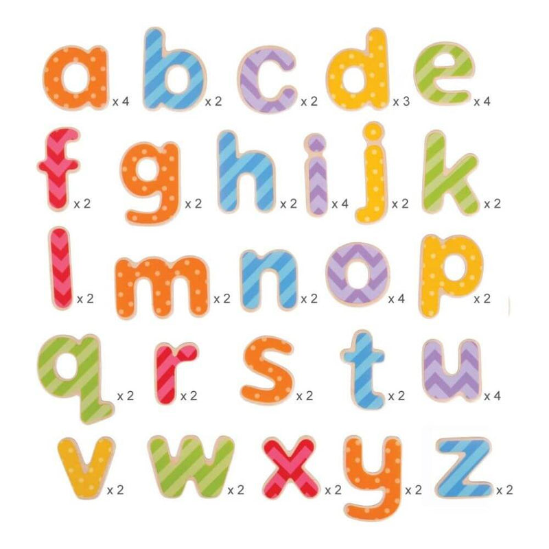 Bigjigs Toys Magnetic Lowercase Letters-baby_clothes-baby_gifts-toys-Mornington_Peninsula-Australia