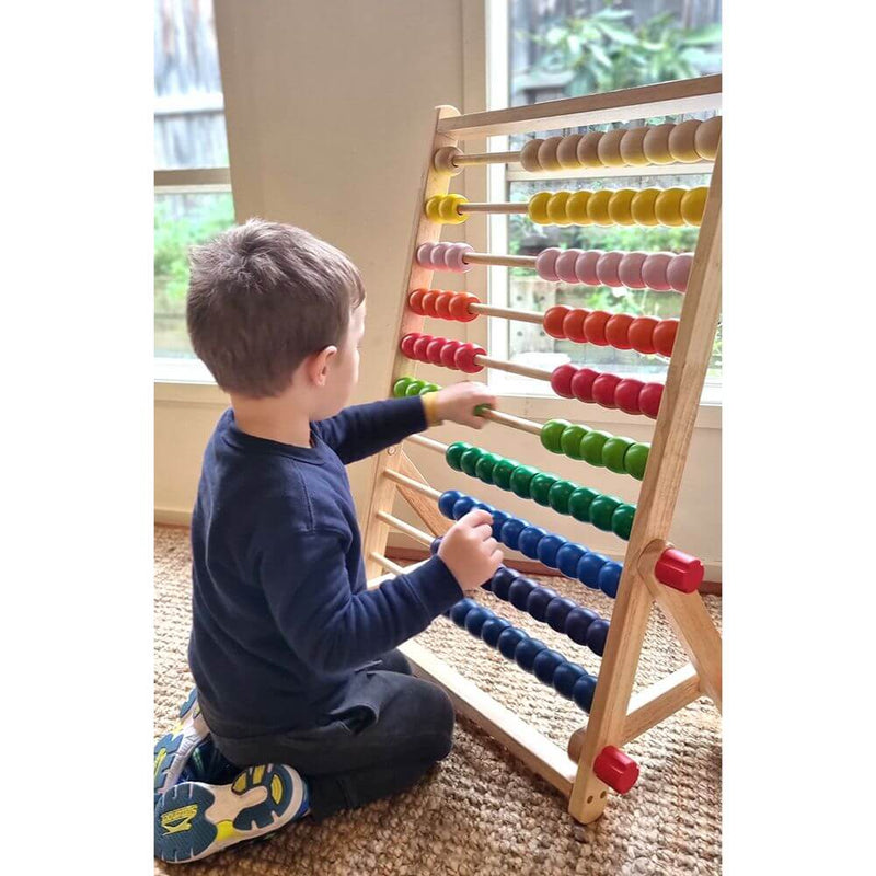 Blue Ribbon Abacus Floor Counting Frame-baby gifts-kids toys-Mornington Peninsula