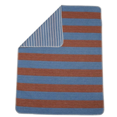 David Fussenegger Toffee Stripes Bassinet Blanket-baby gifts-kids toys-Mornington Peninsula