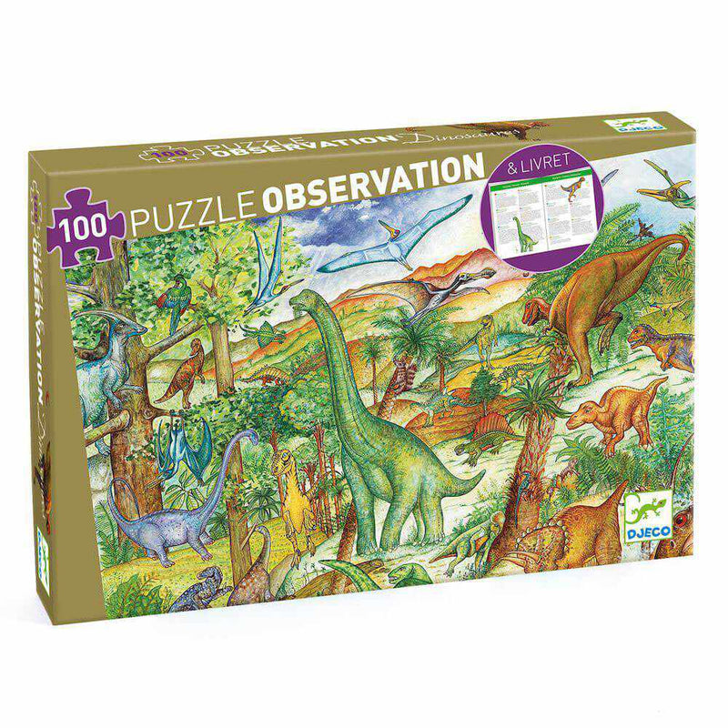 Djeco Dinosaurs Observation Puzzle