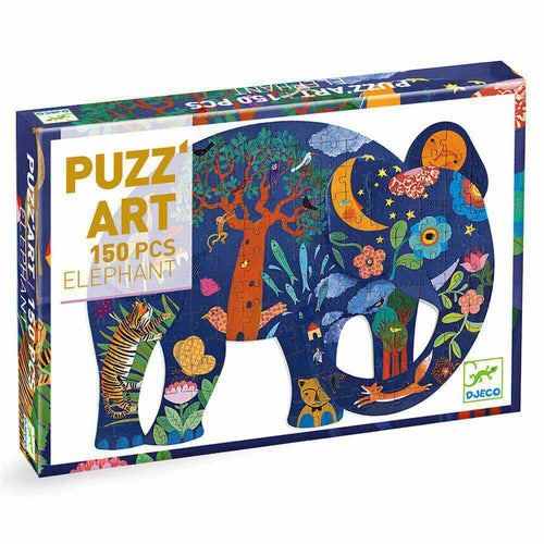Djeco Elephant Art Puzzle, 150pc