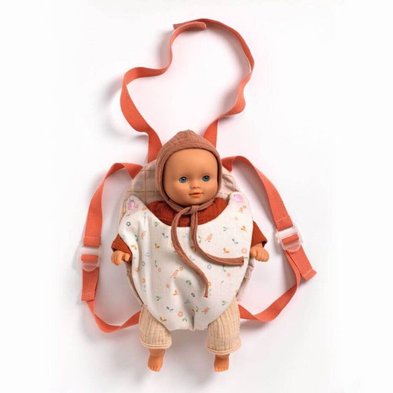 Baby Gifts-Baby Clothes-Toys-Mornington-Balnarring-Djeco Lavender Baby Doll Carrier-The Enchanted Child