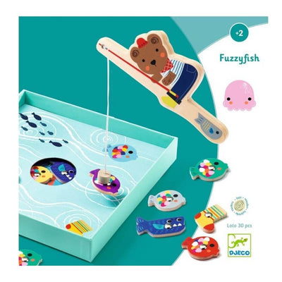 Djeco Magnetic Fuzzy Fish Game-Baby Clothes & Gifts-Toys-Mornington-Balnarring