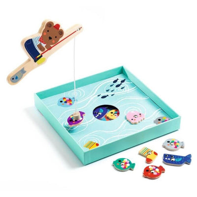 Djeco Magnetic Fuzzy Fish Game-Baby Clothes & Gifts-Toys-Mornington-Balnarring