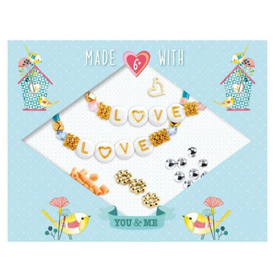 Djeco You & Me Letter Threading Beads Set-Baby Clothes & Gifts-Toys-Mornington-Balnarring