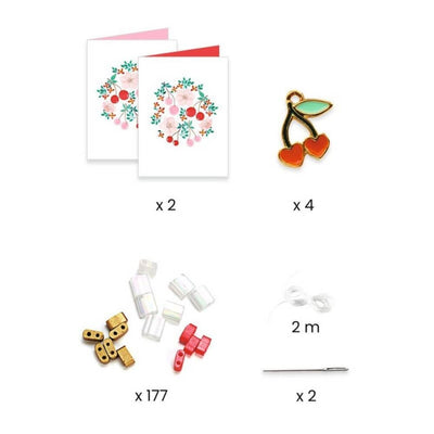 Djeco You & Me Tila and Cherries Beads Set-Baby Clothes & Gifts-Toys-Mornington-Balnarring