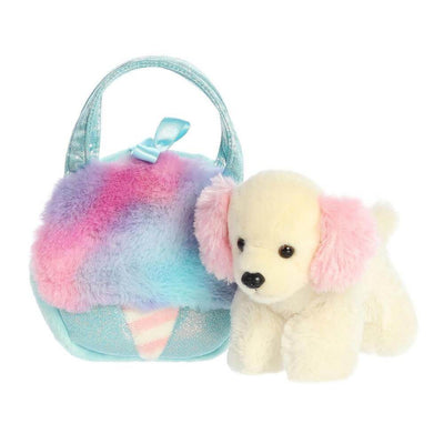 Baby Gifts & Toys-Mornington-Balnarring-Fancy Pal Spaniel Pup in Blue Cotton Candy Bag-The Enchanted Child