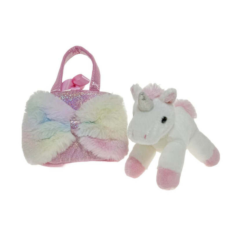 Fancy Pal Unicorn in Big Bow Bag-baby_clothes-baby_gifts-toys-Mornington_Peninsula-Australia