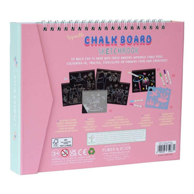 Floss & Rock Chalk Board Sketchbook, Enchanted-baby gifts-kids toys-Mornington Peninsula