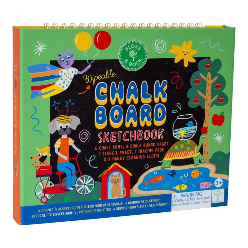 Floss & Rock Chalk Board Sketchbook, Pets-baby gifts-kids toys-Mornington Peninsula