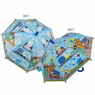 Floss & Rock Construction Colour Changing Umbrella-baby_gifts-toys-Mornington_Peninsula-Australia