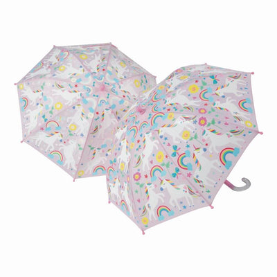 Floss & Rock Rainbow Unicorn Colour Changing Umbrella-baby_gifts-toys-Mornington_Peninsula-Australia