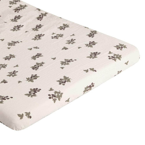 Garbo & Friends Blackberry Cot Fitted Sheet
