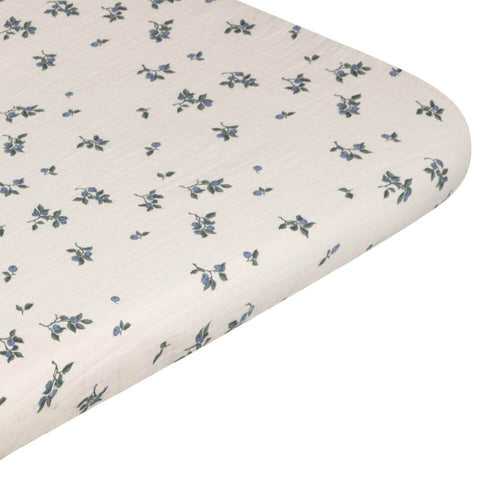 Garbo & Friends Blueberry Cot Fitted Sheet