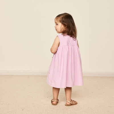 Goldie + Ace Lavender Jodie Baby Dress-Baby Gifts-Baby Clothes-Toys-Mornington-Balnarring-Kids Books