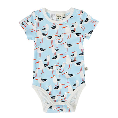 Goldie + Ace Seagulls Bodysuit-Baby Gifts-Baby Clothes-Toys-Mornington-Balnarring-Kids Books