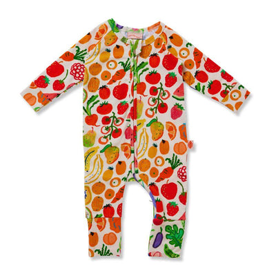 Baby Gifts-Baby Clothes-Toys-Mornington-Balnarring-Halcyon Nights Eat the Rainbow Romper-Kids Books