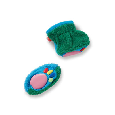 Halcyon Nights Rainbow Express Sherpa Baby Bootie-baby_clothes-baby_gifts-toys-Mornington_Peninsula-Australia