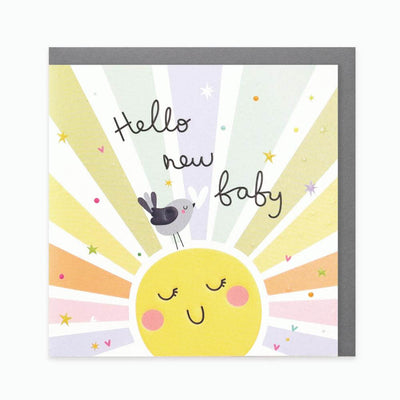 Hello New Baby Card-Baby Gifts-Baby Clothes-Toys-Mornington-Balnarring