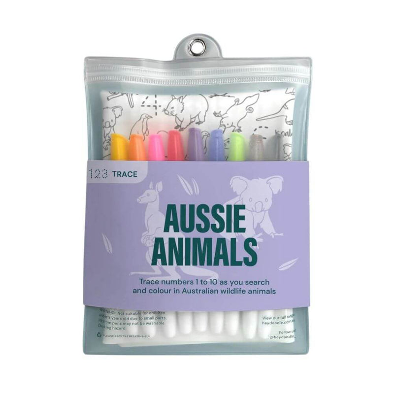 Hey Doodle Aussie Animals Drawing Mat-Baby Gifts-Kids Toys-Mornington Peninsula