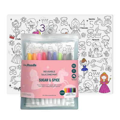 Hey Doodle Sugar and Spice Drawing Mat-Baby Gifts-Toys-Mornington Peninsula