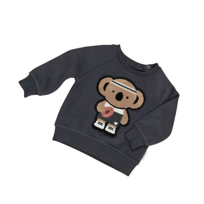 Baby Gifts-Baby Clothes-Toys-Mornington-Balnarring-Huxbaby Sporty Koala Sweatshirt-The Enchanted Child