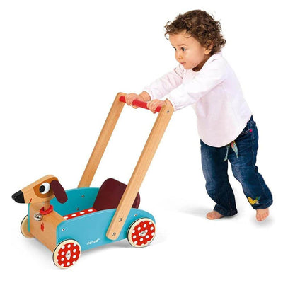 Baby Gifts & Toys-Mornington-Balnarring-Janod Crazy Doggy Cart-The Enchanted Child