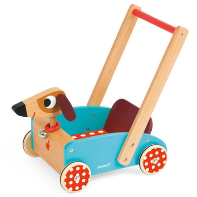 Baby Gifts & Toys-Mornington-Balnarring-Janod Crazy Doggy Cart-The Enchanted Child