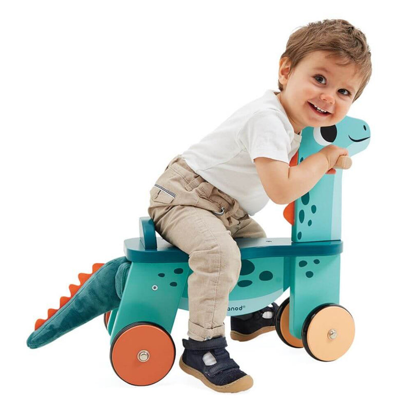 Baby Gifts-Baby Clothes-Toys-Mornington-Balnarring-Janod Dino Ride On Portosaurus-The Enchanted Child