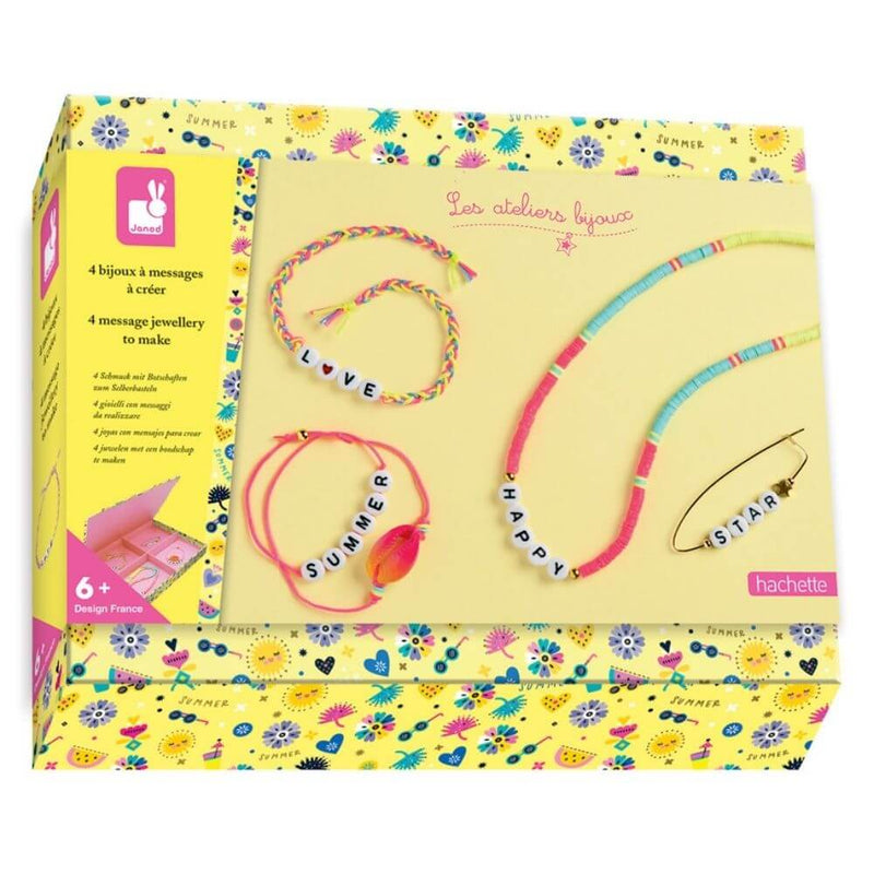 Baby Gifts-Kids Books & Toys-Mornington Peninsula-Janod Message Jewellery Set