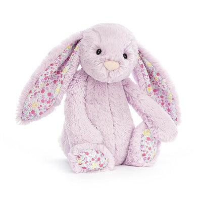 Jellycat Jasmine Lilac Blossom Bashful Bunny-Baby Clothes & Gifts-Toys-Mornington-Balnarring