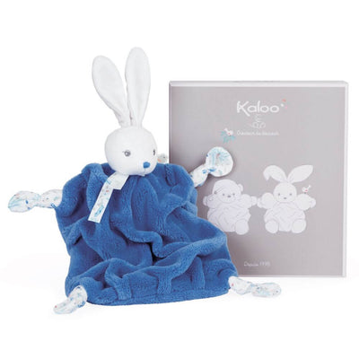 Kaloo Plume Doudou Rabbit Blue-baby gifts-kids toys-Mornington Peninsula